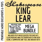 King Lear Act 2 Quiz and Close Reading Analysis Worksheets Bundle for High  School — Inquiring Mind of the English Teacher Kind
