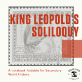 King Leopold's Soliloquy Notebook Foldable