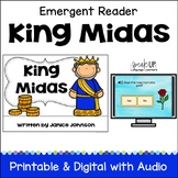 King Midas Simple Fairy Tale Reader & Activities for Early