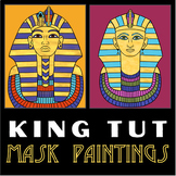 King Tut Mask Paintings - Art Project & Presentation