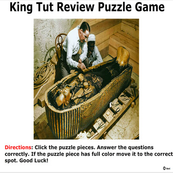Preview of King Tut Puzzle Review