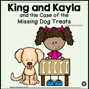 Preview of King and Kayla and the Case of the Missing Dog Treats Task Cards and ELA