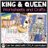 King and Queen Worksheets and Crafts