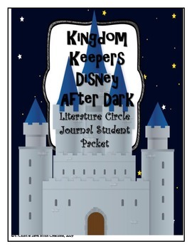 Preview of Kingdom Keepers Disney After Dark Literature Circle Journal Student Packet