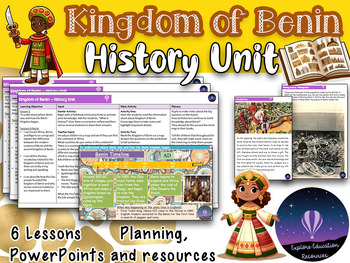 Preview of Kingdom of Benin - Outstanding History Unit - 6 Lessons for Grades 4 - 6