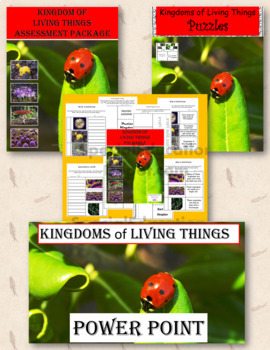 Preview of Kingdom of Living Things Bundle