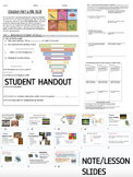 Kingdoms Notes & One Pager-Student Guided Notes/Research P
