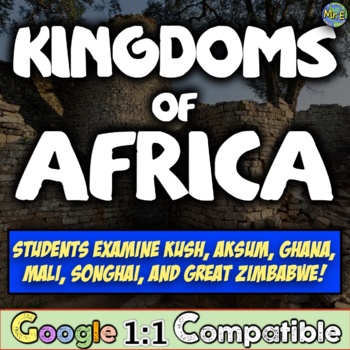 Preview of African Kingdoms Stations Timeline Activity | Kush Ghana Mali Zimbabwe Aksum