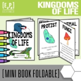 Kingdoms of Life Classification Notes Mini Book Science Foldable
