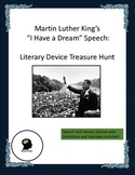 King's I Have a Dream Speech Literary Device Treasure Hunt
