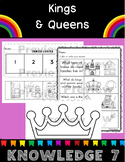 Kings & Queens Royal Family Activities Knowledge 7 pairs w