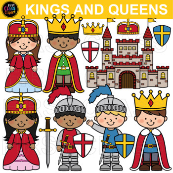 Preview of Kings and Queens Clip Art