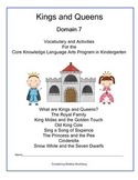 Kings and Queens--Engage NY--Common Core--Kindergarten--Domain 7