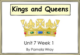 Kings and Queens Supplementary Unit |K Knowledge Unit 7 (C