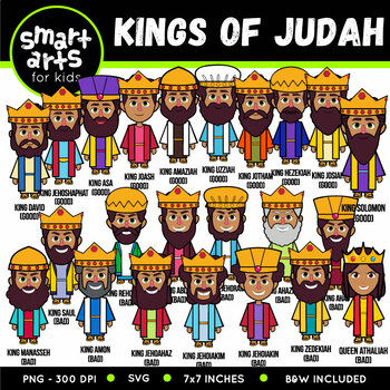 Preview of Kings of Judah Clip Art