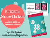 Kirigami Snowflakes Elementary Art Project