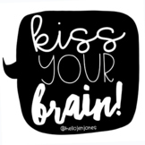 Kiss Your Brain: Classroom Library Poster