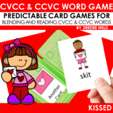 Kissed CVCC & CCVC Word Game: Blending and Reading CVC Wor