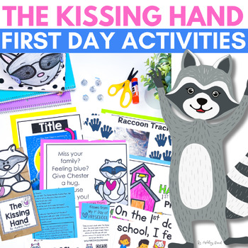 Preview of Kissing Hand First Day & Back to School Activities for Preschool & Kindergarten