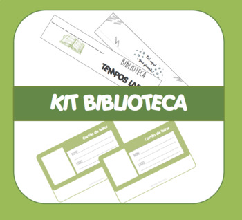 Preview of Kit biblioteca (marcadores + cartão de leitor)