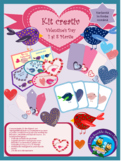 Kit creativ pentru Valentine s Day si luna Martie (variant