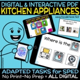 Kitchen Appliances- a DIGITAL Interactive PDF for Special 