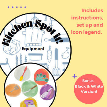 Preview of Kitchen BASIC Equipment Spot It