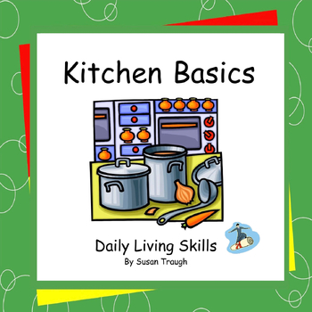 Preview of Kitchen Basics - 2 Workbooks - Daily Living Skills