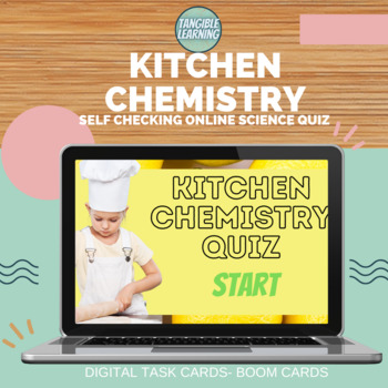 Preview of Kitchen Chemistry Science Digital Boom Card Deck