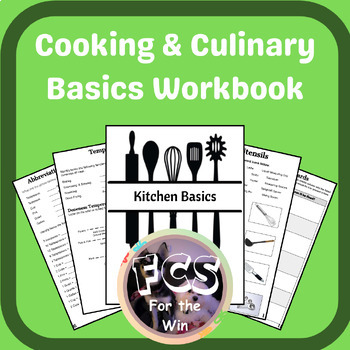 Preview of Introduction to Cooking - Kitchen & Culinary Basics Intro Packet