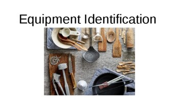 Preview of Kitchen Equipment Identification PowerPoint
