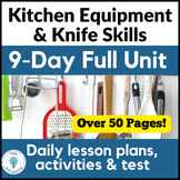 Kitchen Equipment Unit - Knife Skills, Kitchen Tools Lesso