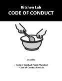 Kitchen & Foods Lab Code of Conduct - Handout & Student Contract
