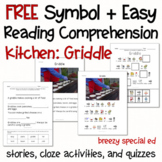 Kitchen: Griddle Symbol Supported + Easy Reading Comprehen