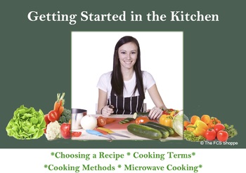 Preview of Kitchen Guidelines_Recipes, Cooking Terms & Cooking Methods