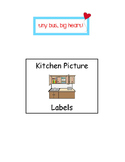 Kitchen Labels for Classroom Kitchen and Measurement Data Sheets