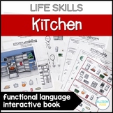 Kitchen Life Skills Interactive Book - Functional Language