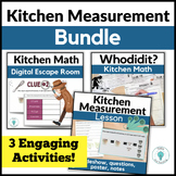 Kitchen Math Activities Bundle for FACS and Culinary Arts 