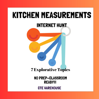 Preview of Kitchen Measurements WebQuest & Presentation