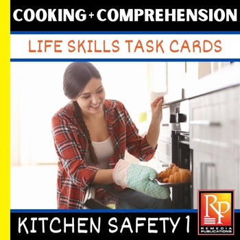 Preview of Kitchen Safety 1: Cooking Life Skills Activities | Food Prep | Special Ed