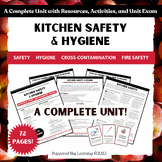 Kitchen Safety & Hygiene - Full Unit- Resources, Worksheet