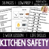 Kitchen Safety Lesson Functional Life Skills Special Education
