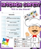 Kitchen Safety Rules Activity