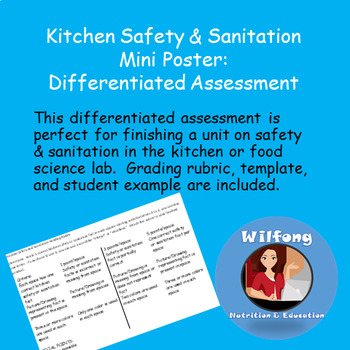 https://ecdn.teacherspayteachers.com/thumbitem/Kitchen-Safety-Sanitation-Mini-Poster-Differentiated-Assessment-5631533-1645887174/original-5631533-1.jpg