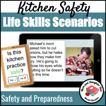 Preview of Kitchen Safety Scenarios for Special Education