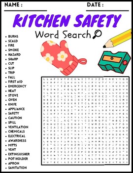 Kitchen Safety Worksheets and Activities Pack - The Super Teacher