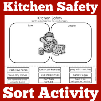 Kitchen Safety Worksheets and Activities Pack - The Super Teacher