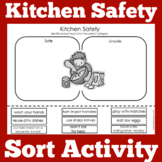 Kitchen Safety | Worksheet Activity | Preschool Kindergart