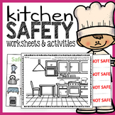 Kitchen Safety Worksheets and Activities Pack