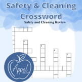 Kitchen Safety and Cleaning Review Crossword Puzzle (Foods